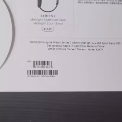 Apple Watch S7 黑色 GPS 45mm