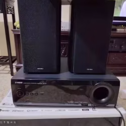 Yamaha扩音器 音箱2个 整套