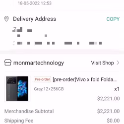 Vivo x fold