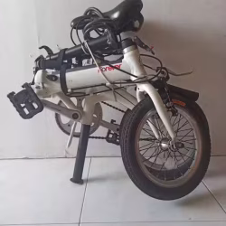 铝合金折叠16自行车