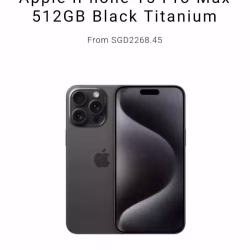 IPHONE 15 PRO MAX 512GB