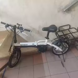 mobot助力车带橙色标签