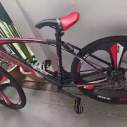 处理自己的公路车