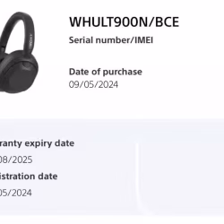 Sony Ultra Wear蓝牙耳机