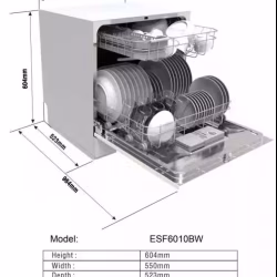 Electrolux dishwasher MODEL （ESF6010BW）