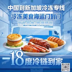 海运冷链直达！解锁中国爆款冷冻美食的南洋之旅" #舌尖上的新中情缘