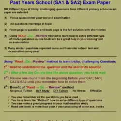 Mathsdigest 四年级考题 Pri 4 Mathematics 