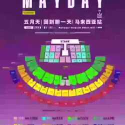 KL五月天演唱会 (5525 回到那一天) Section P2 