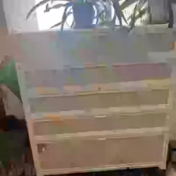 5层铝合金鞋柜