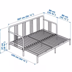 IKEA 双人床+床垫