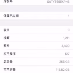 iPhone XS Max 256G 白色