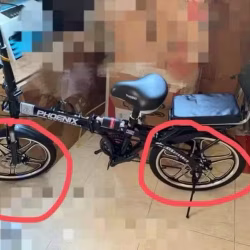 折叠脚车