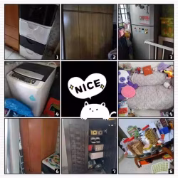 因搬家双人床2套，沙发，茶几，冰箱，洗衣机等等多样物品出售。