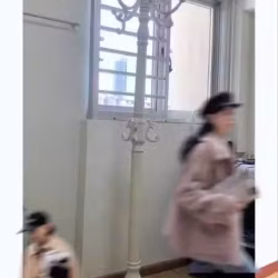 站立衣架