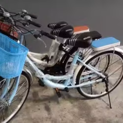 26寸女神变速复古自行车
