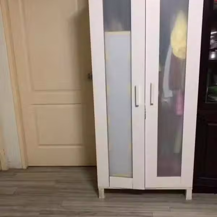 2手，衣柜。床头柜，风扇。床垫 图片 3