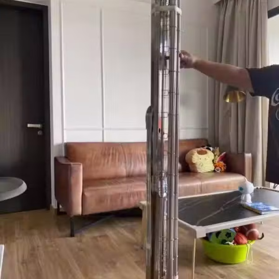 可折叠立式晾衣架 图片 8