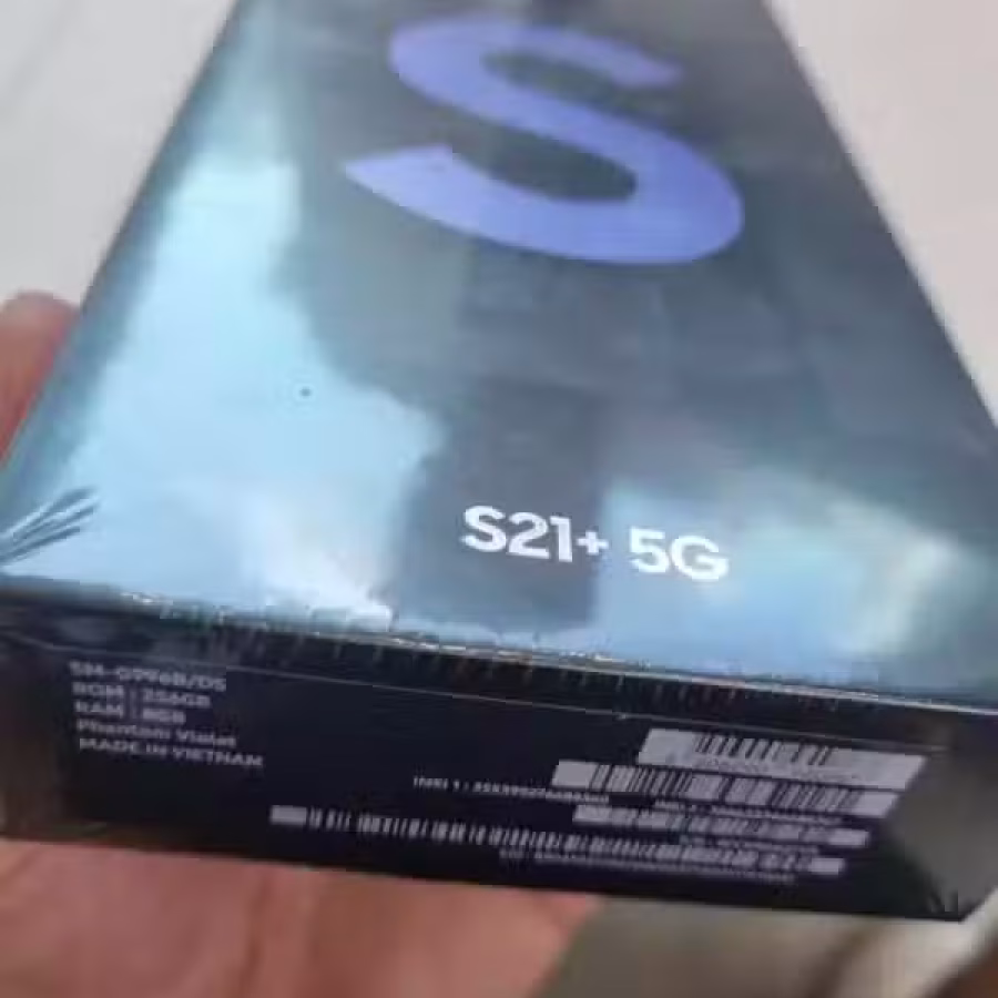 三星s21+ 256G 紫色 新手机没开封！$1100 图片 1