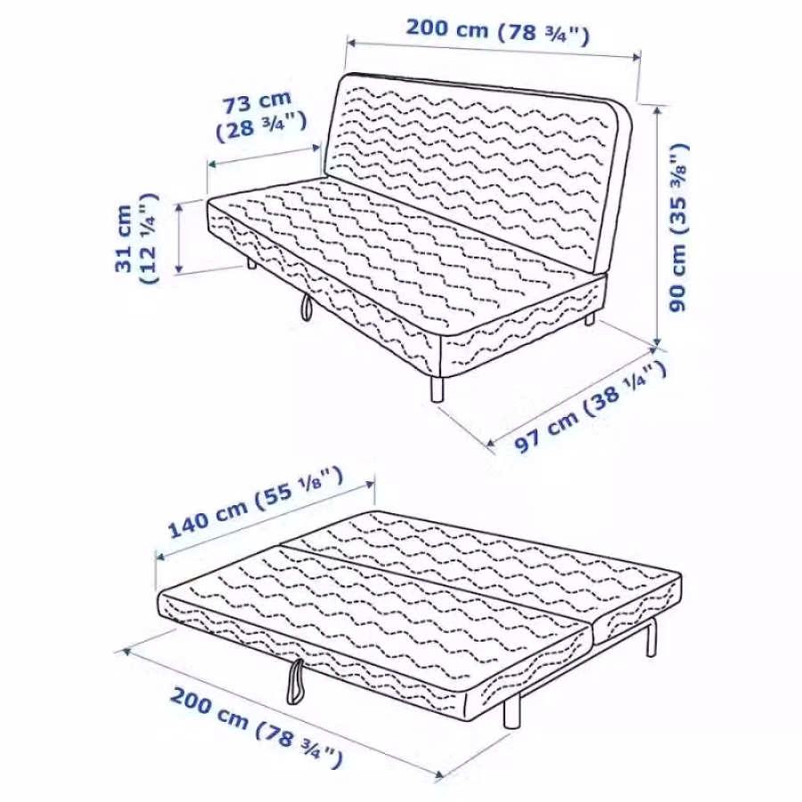 Ikea 宜家沙发床（全新） 图片 1