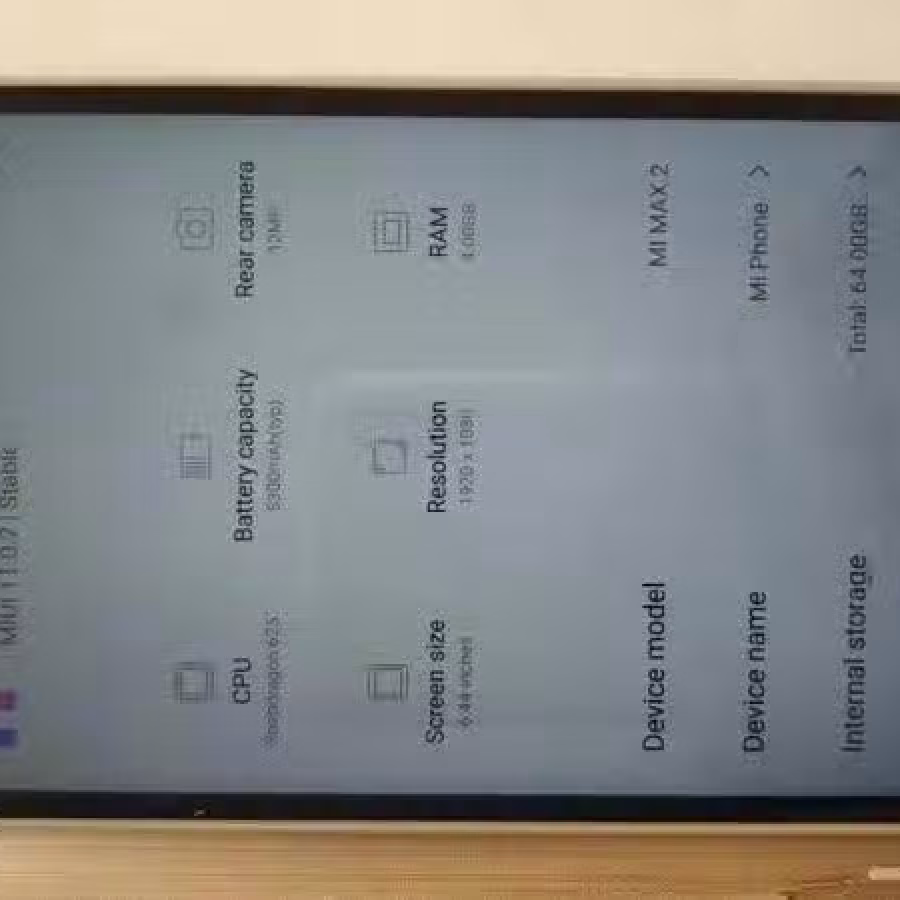 小米大屏幕手机 mi max2 4g/64g（已卖了） 图片 6