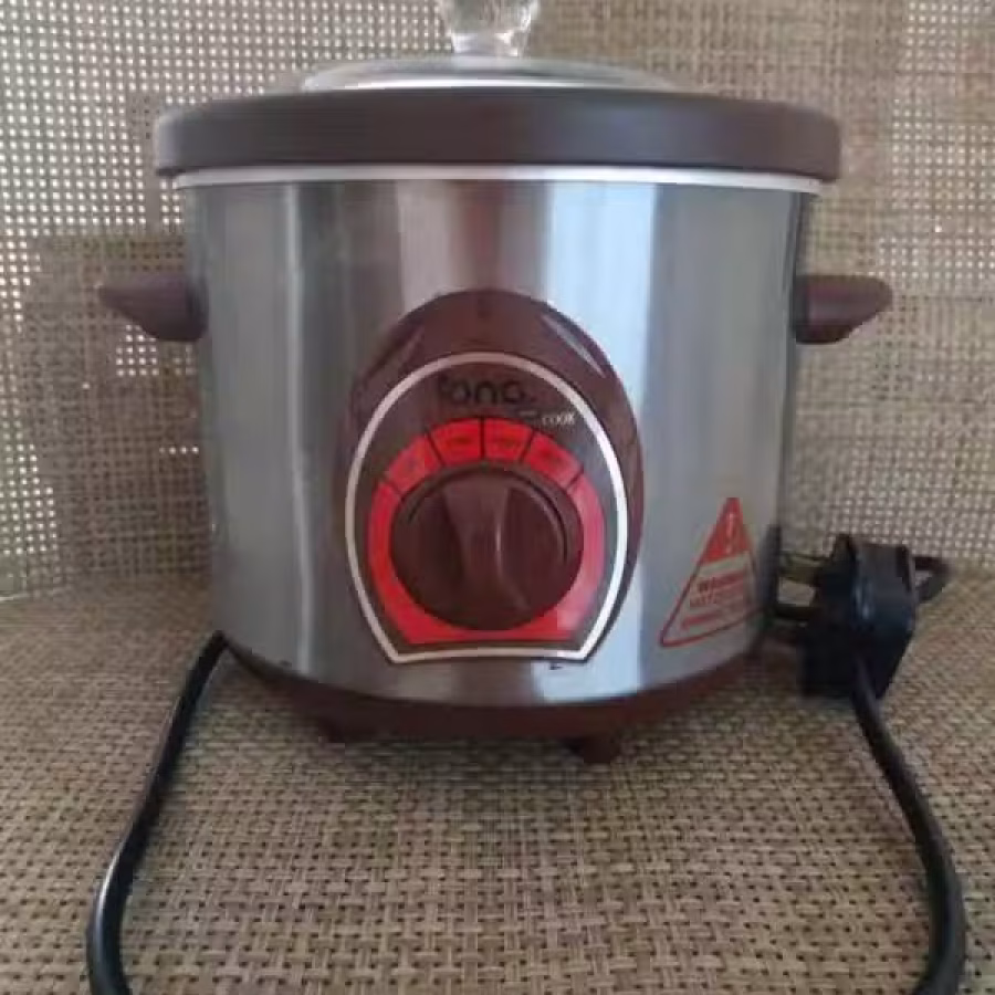 9成新的慢炖和快炖电砂锅1.5L 图片 1