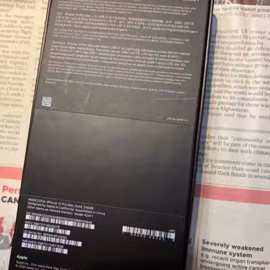 iPhone 12 Pro Max 256 还在保修期，收据都在 图片 7