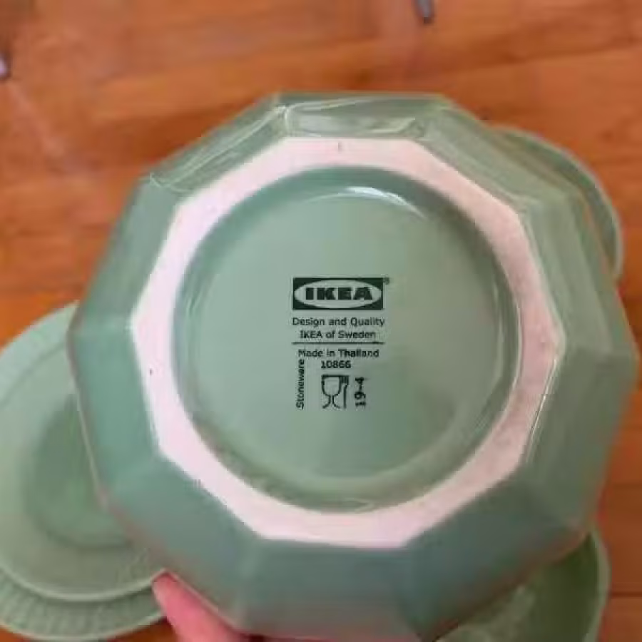 IKEA PLATE & BOWL 宜家碗盘全新6只 图片 2