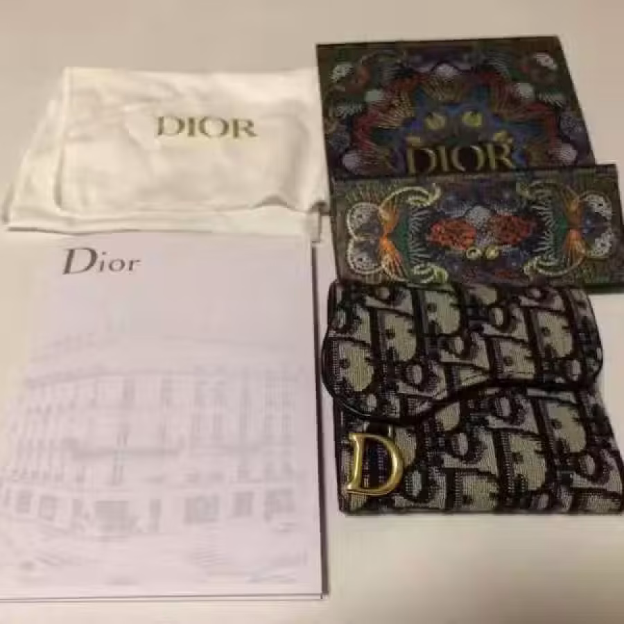 全新正品Dior三折钱包  图片 2