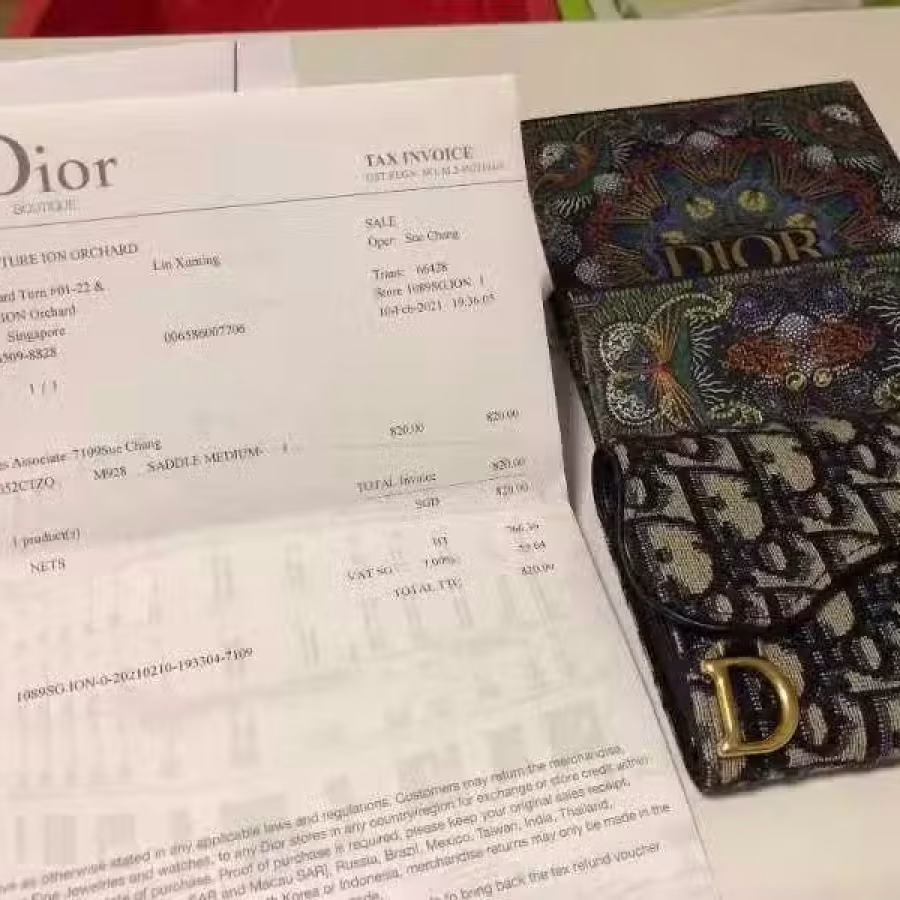 全新正品Dior三折钱包  图片 4