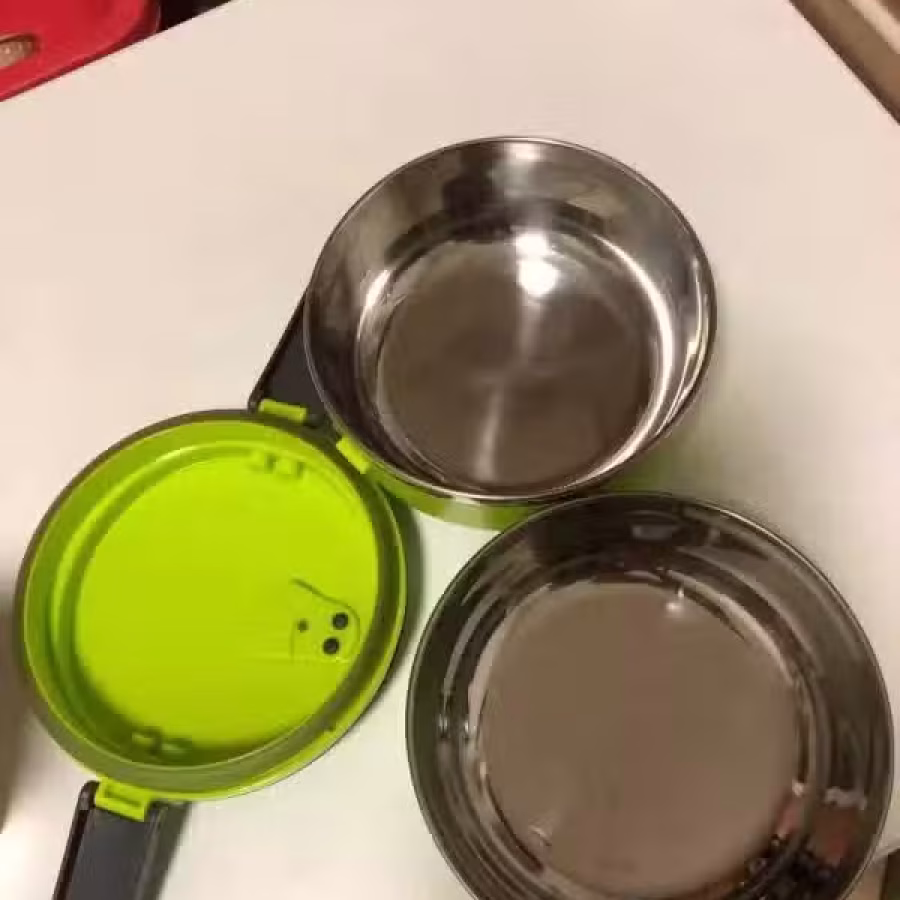 双层保温饭盒 图片 2