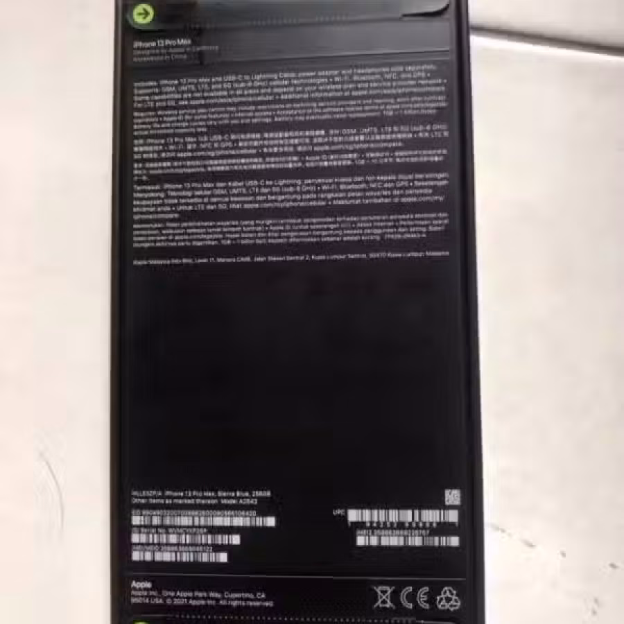 苹果 iPhone 13 Pro Max 256 GB蓝色 全新未拆封 图片 1