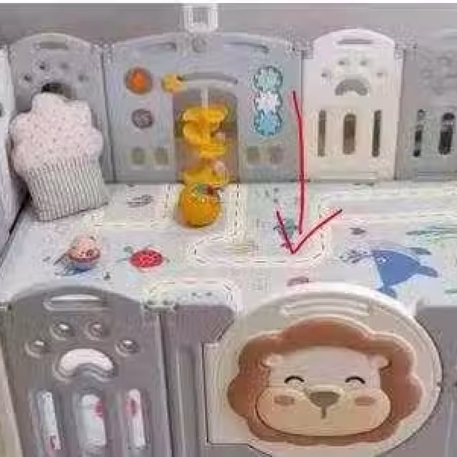 全新婴儿围栏️爬行地垫️一个【★★买垫子送玩具】 图片 2
