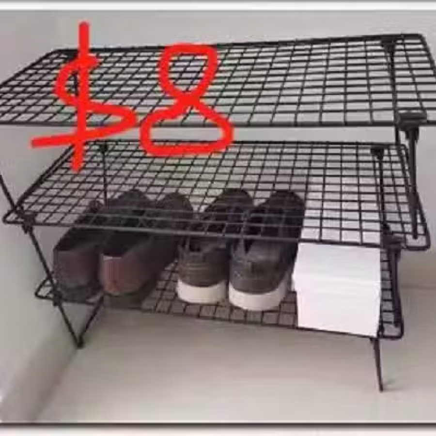 宜家三层简易鞋架 图片 1