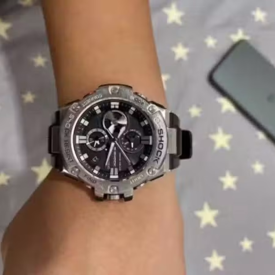 卡西欧钢铁之心 G-SHOCK太阳能男表 图片 2