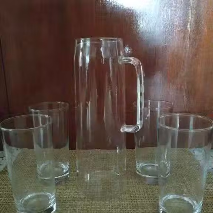 $2起，全新和9.5成新IKEA 玻璃杯，玻璃水壶全套， 马克杯 图片 1