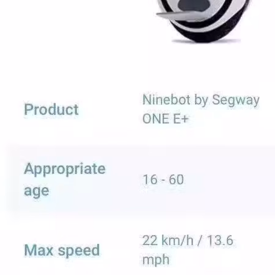 NINEBOT E+ 图片 3
