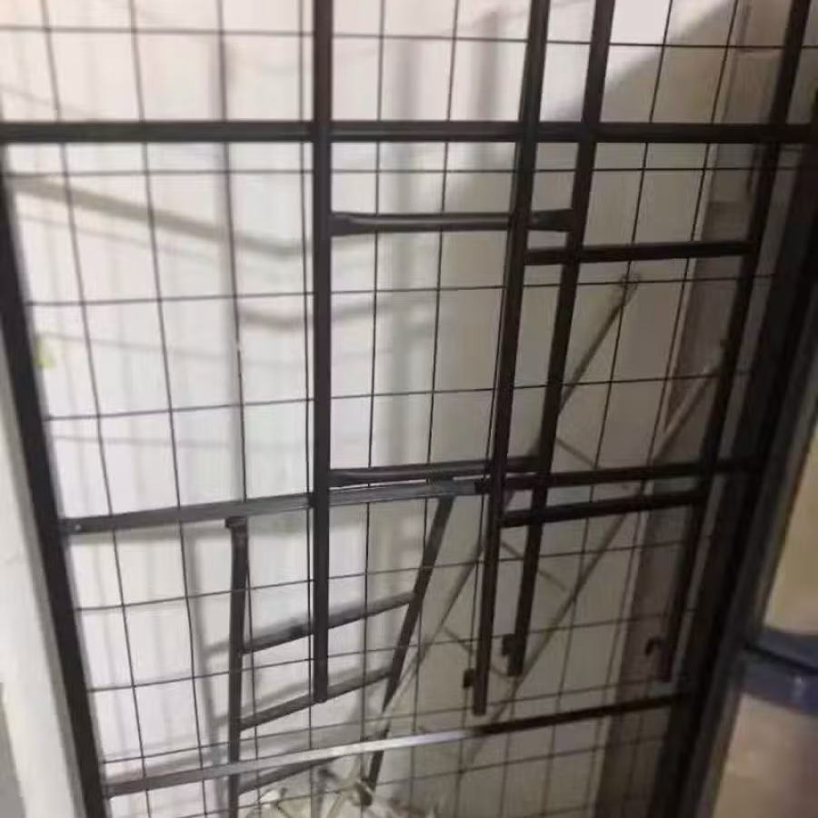 5 套二手金属双层床，带胶合板底座，床垫 图片 8