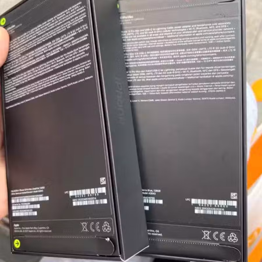 iphone13promax128GB 蓝色一台黑色一台 图片 1