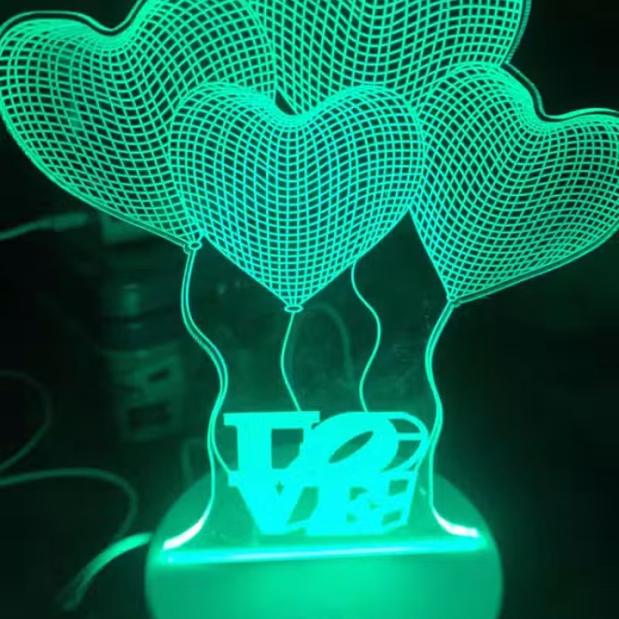 梦幻3D七色彩灯。非常漂亮   有喜欢的联系 图片 3
