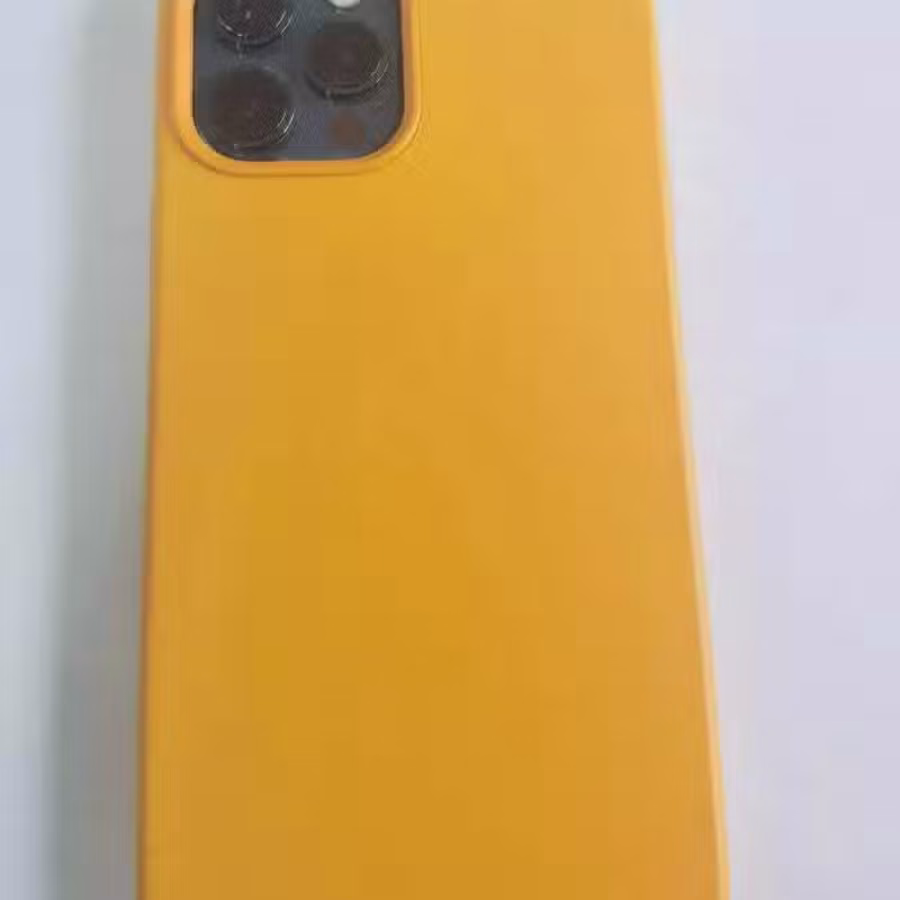 iPhone 12 pro max 原装真皮充电环手机壳 图片 1