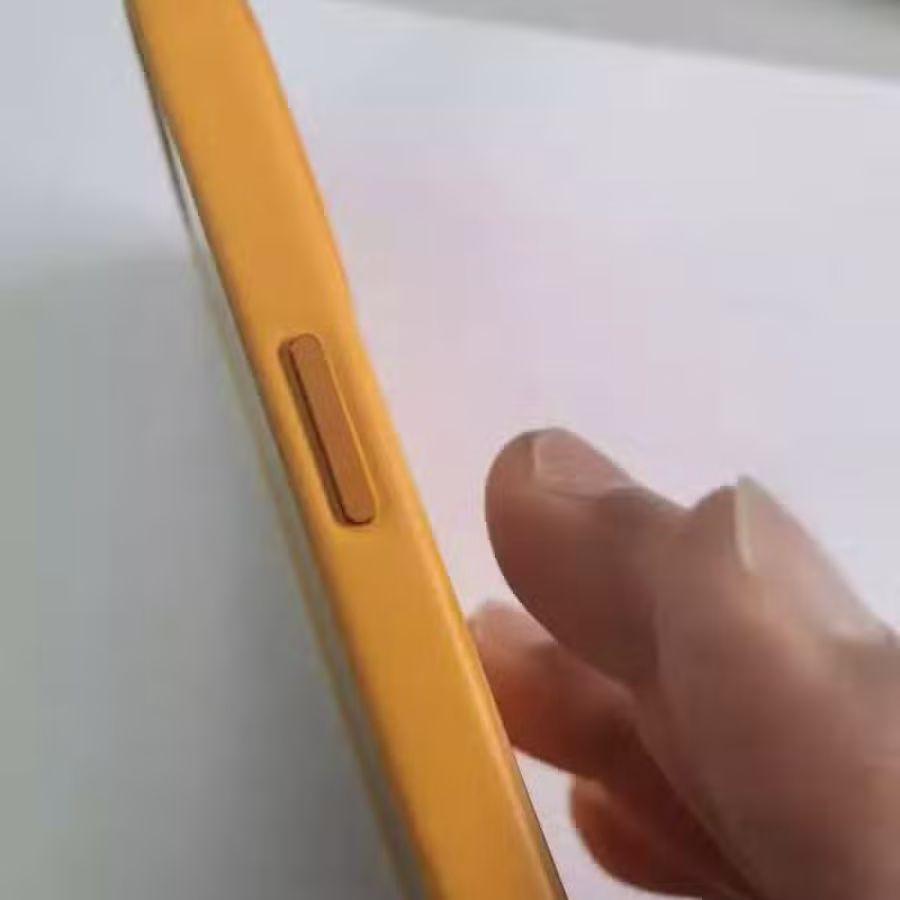 iPhone 12 pro max 原装真皮充电环手机壳 图片 2