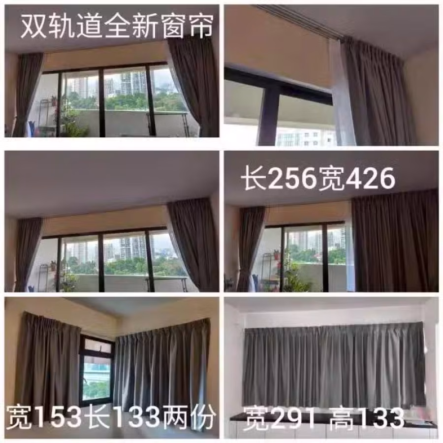 9成新冰箱 床垫 音响 办公桌 全新窗帘 图片 7