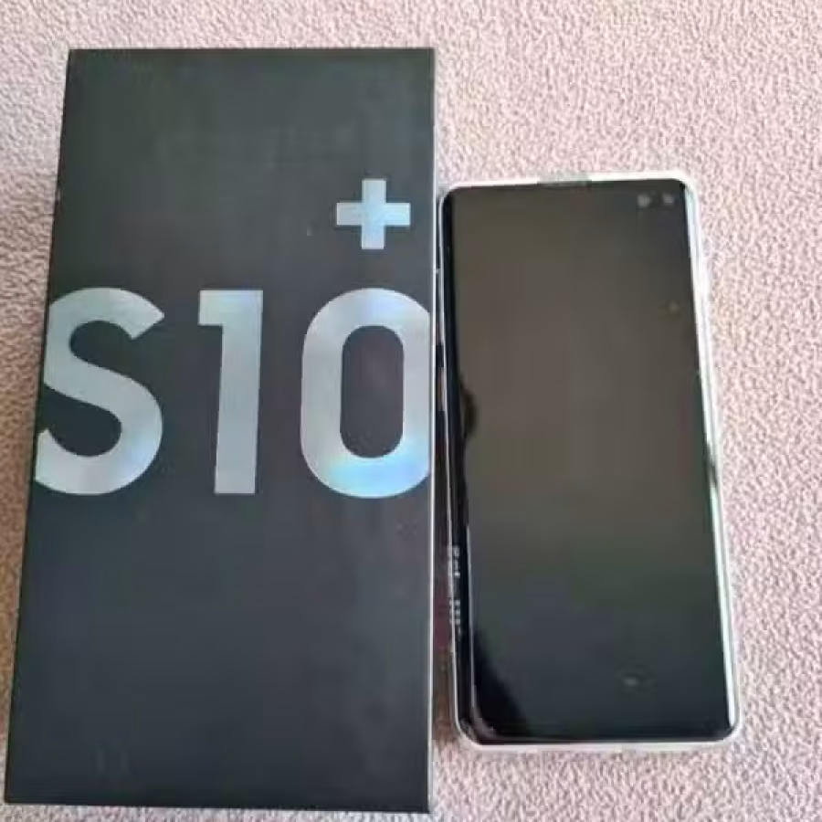 三星S10+黑色 图片 2