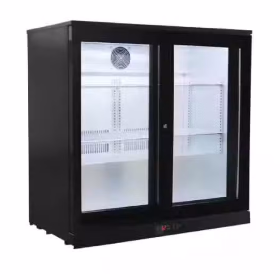 Sliding Door Beer Chiller 啤酒饮料冷却器迷你酒吧冷冻机 图片 3