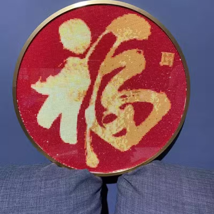 手工DIY砖石画 图片 2