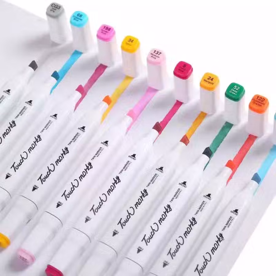 (new & SG ready stock）marker pen 48color 图片 3