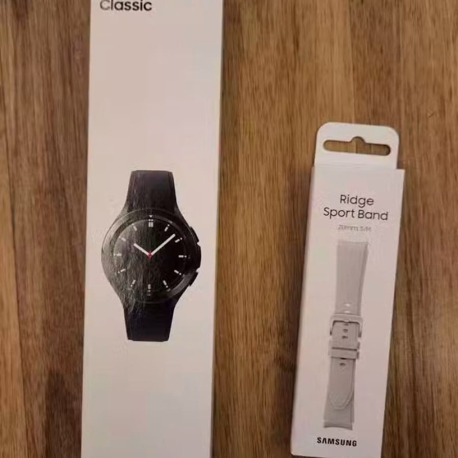 Samsung Galaxy Watch 4 蓝牙 classi 46mm 黑色 图片 2