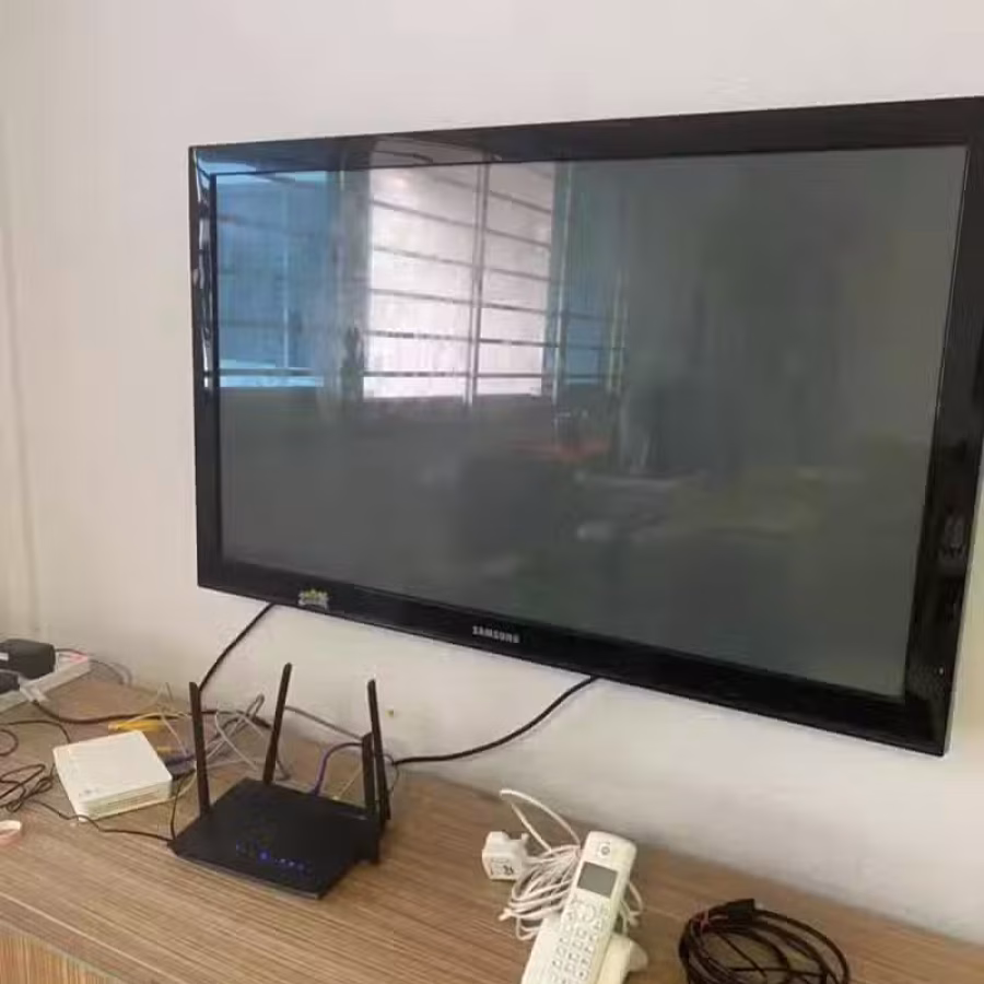 三星大屏幕电视搬家处理 图片 1