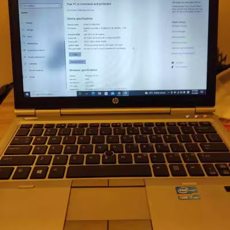 HP 2570p 笔记本 图片 1