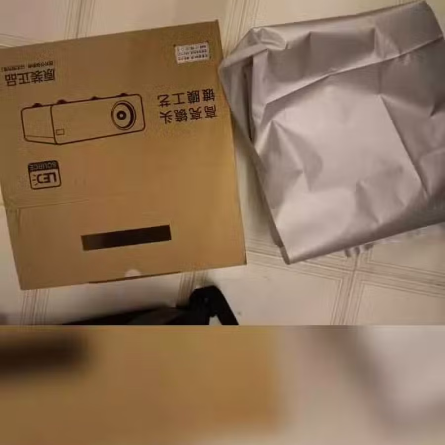 投影仪家用高清4K小型便携式智能wifi手机无线同屏3D家庭影院1080P办公一 图片 1